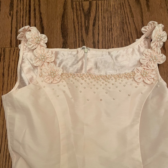 Custom hand-made Ivory Dress - Picture 2 of 4